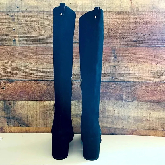NWOT Sam Edelman Thora Suede Tall Block Heeled Boots - Picture 6 of 14